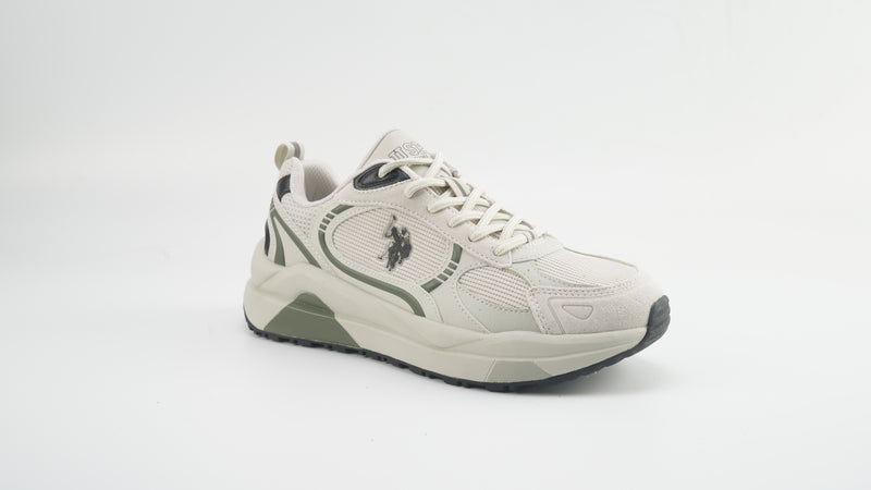 Pantofi sport cu insertii din plasa