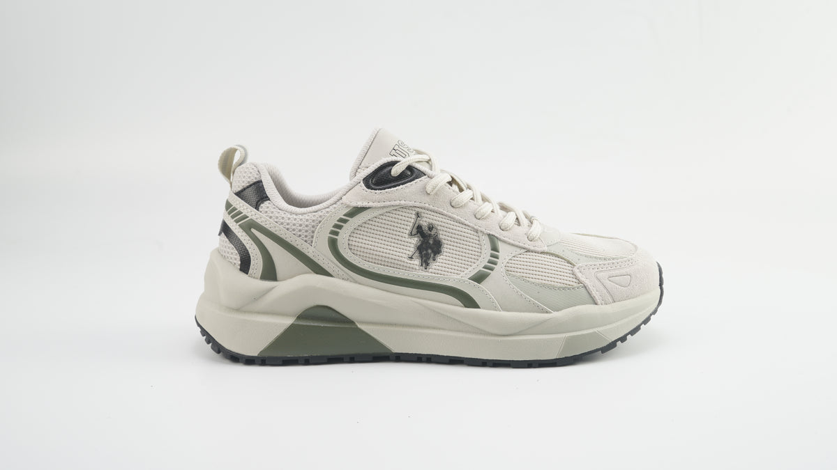 Pantofi sport cu insertii din plasa