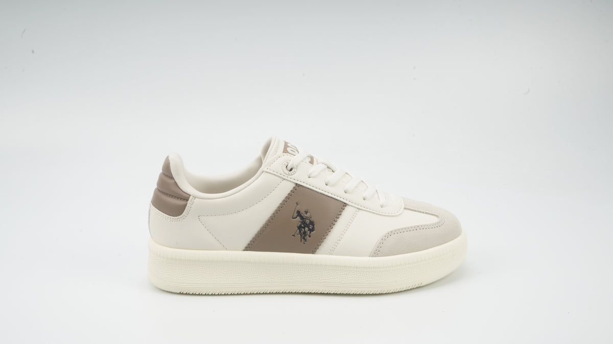 Pantofi sport din piele ecologica si piele intoarsa cu logo