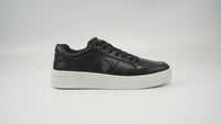 Pantofi Sport Din Piele Cu Logo, Negru