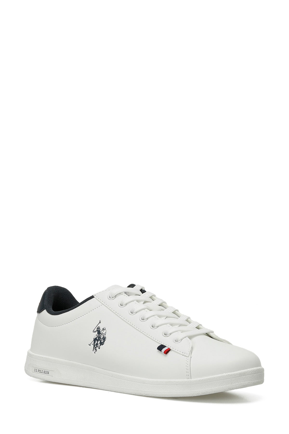Pantofi Sport Din Piele Ecologică Cu Detaliu Logo, Alb