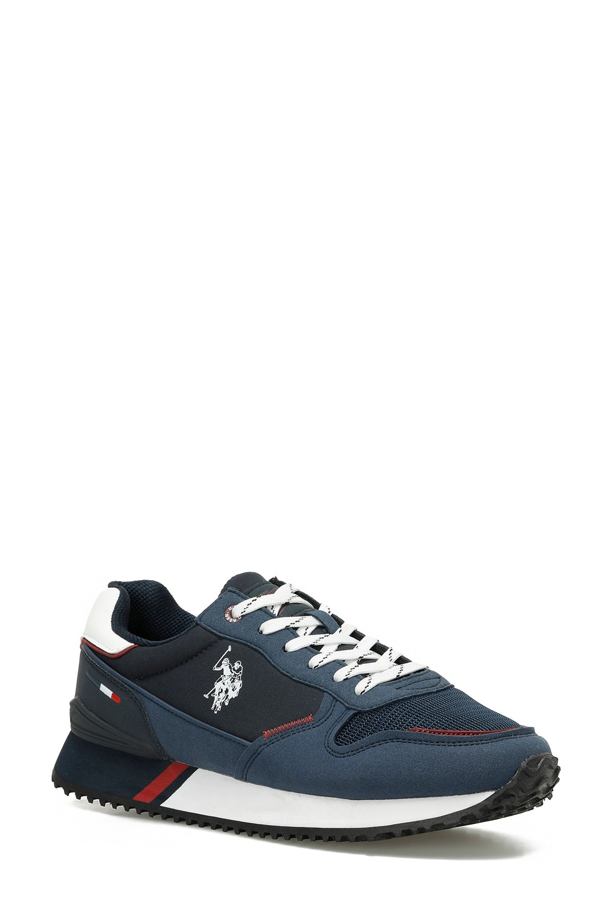 Pantofi Sport Cu Garnituri Din Piele Ecologica Și Plasa, Bleumarin