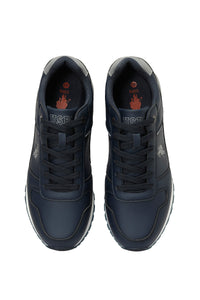 Pantofi sport din piele ecologica cu logo