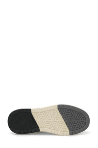 Pantofi sport din piele ecologica si piele intoarsa, Bleumarin