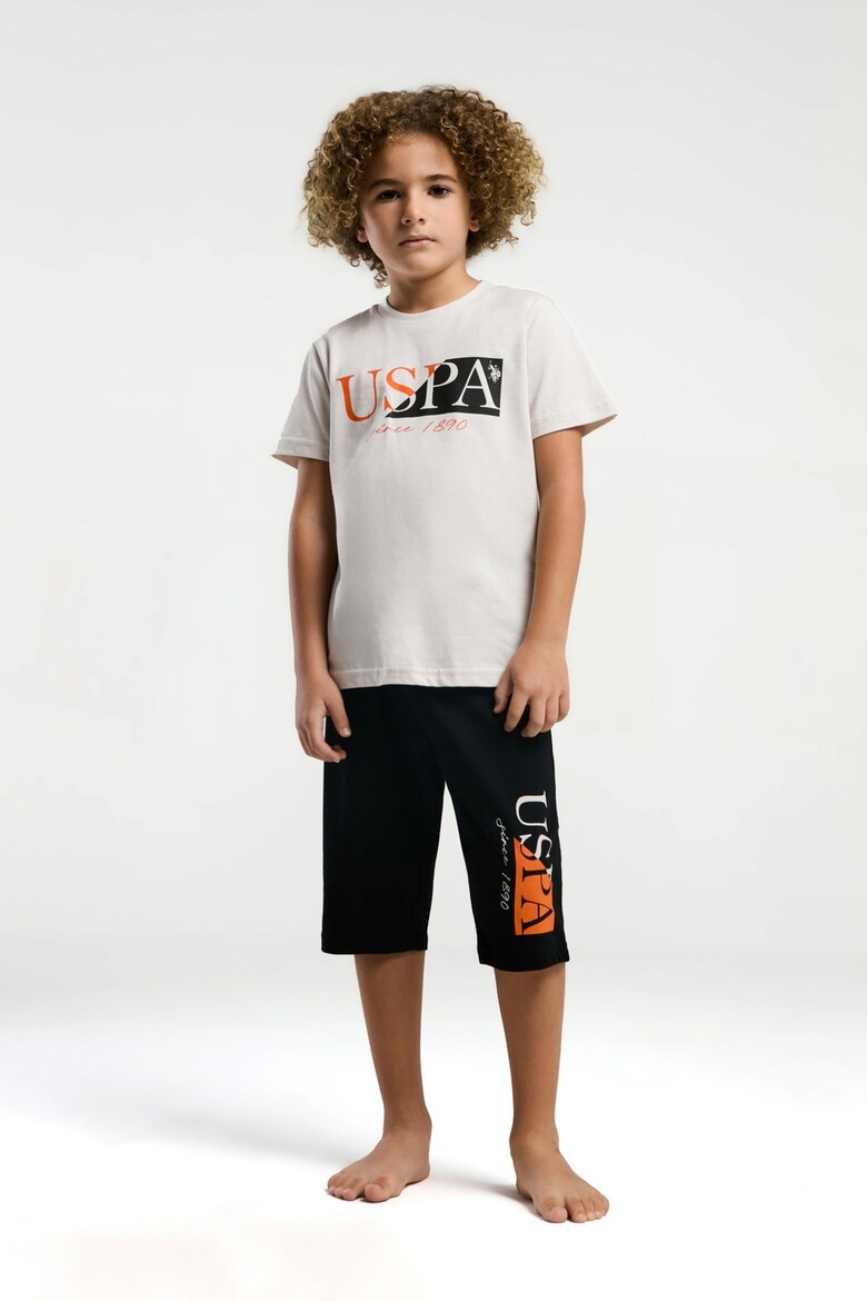 Set de Tricou de Bumbac si Pantaloni Scurti - 2 piese