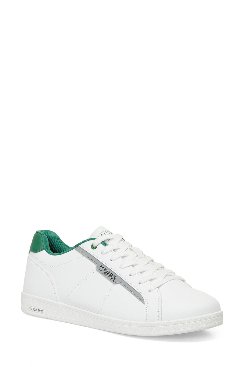 Pantofi sport din piele ecologica, Alb