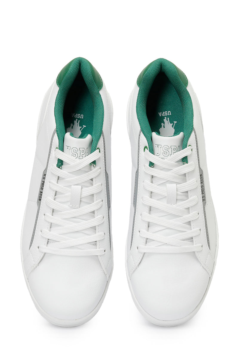 Pantofi sport din piele ecologica, Alb