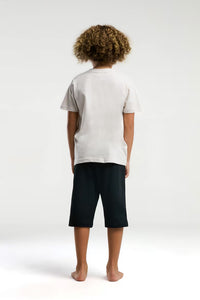 Set de Tricou de Bumbac si Pantaloni Scurti - 2 piese