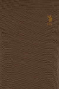 Pulover Bărbat Kaki cu Model