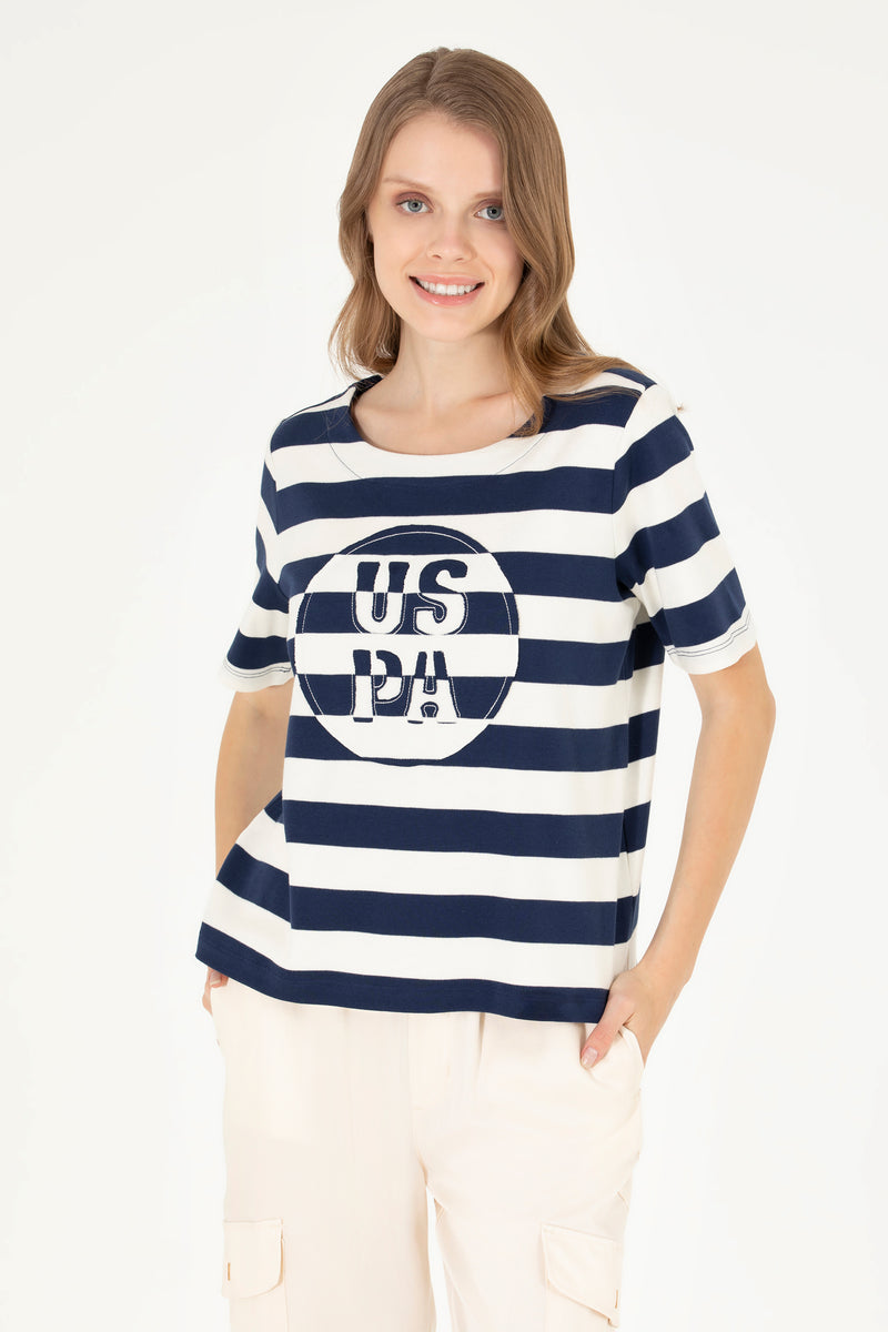 Tricou Oversize cu dungi