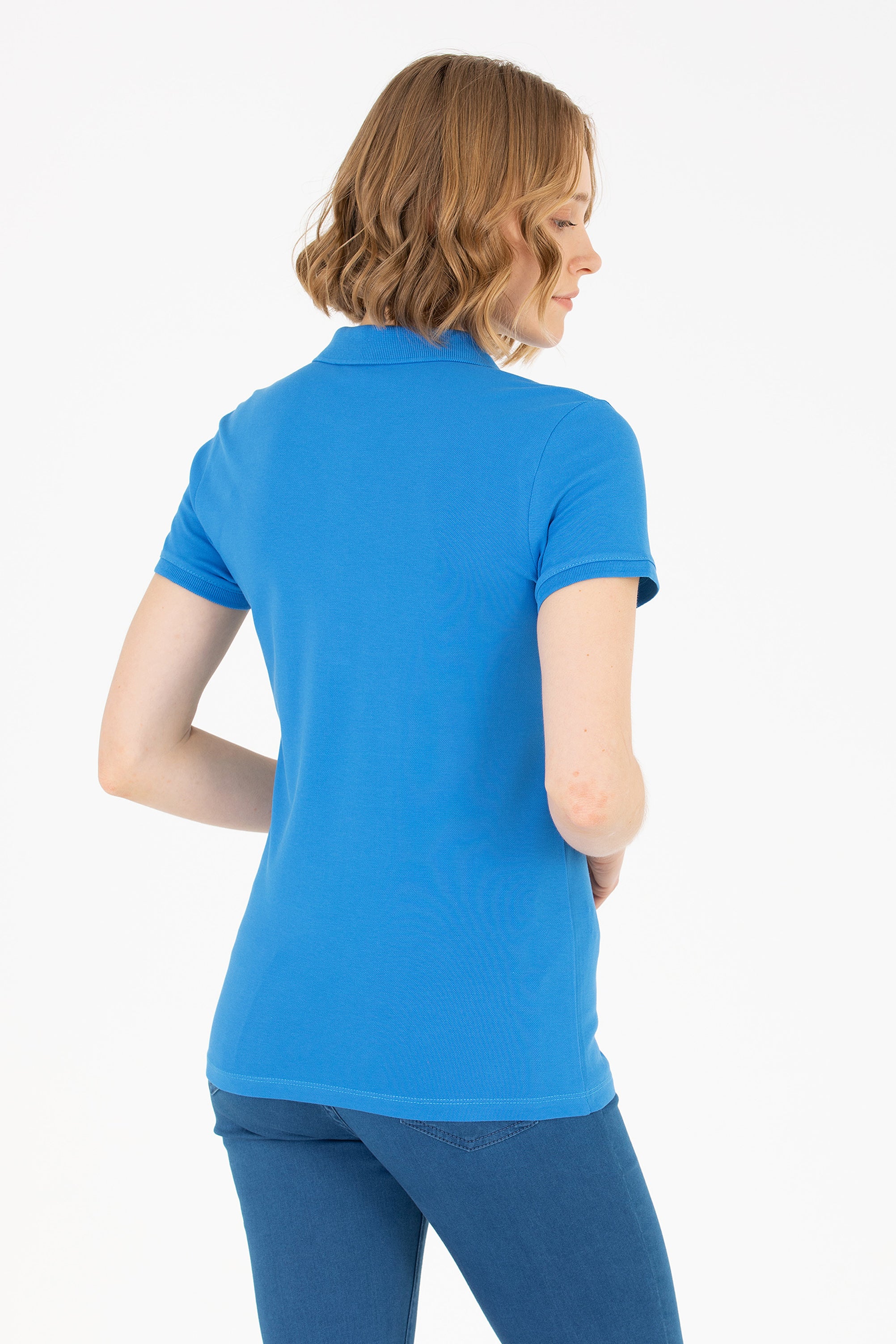 Tricou Polo Slim fit cu broderie logo