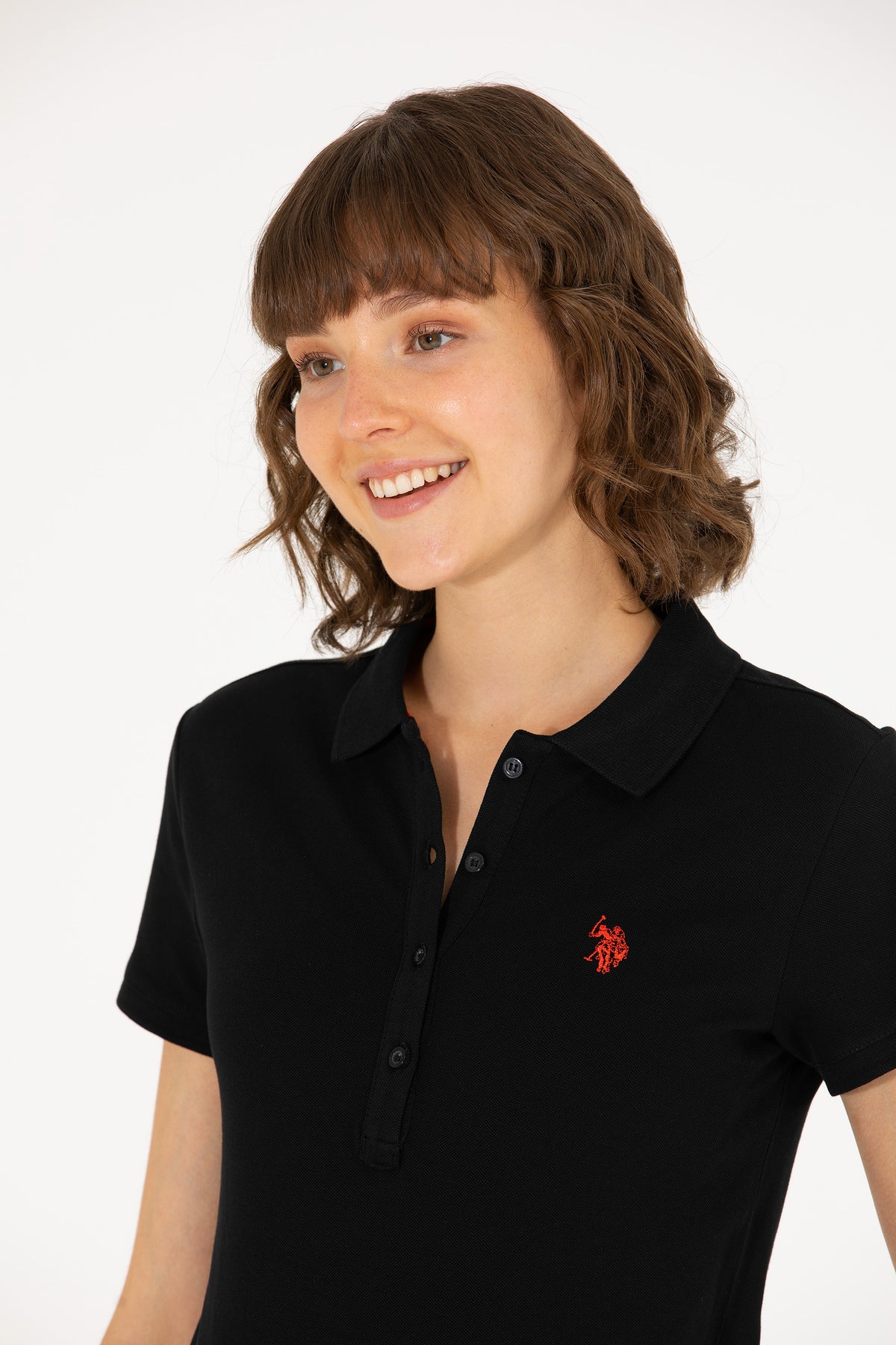 Tricou Polo Slim fit cu broderie logo