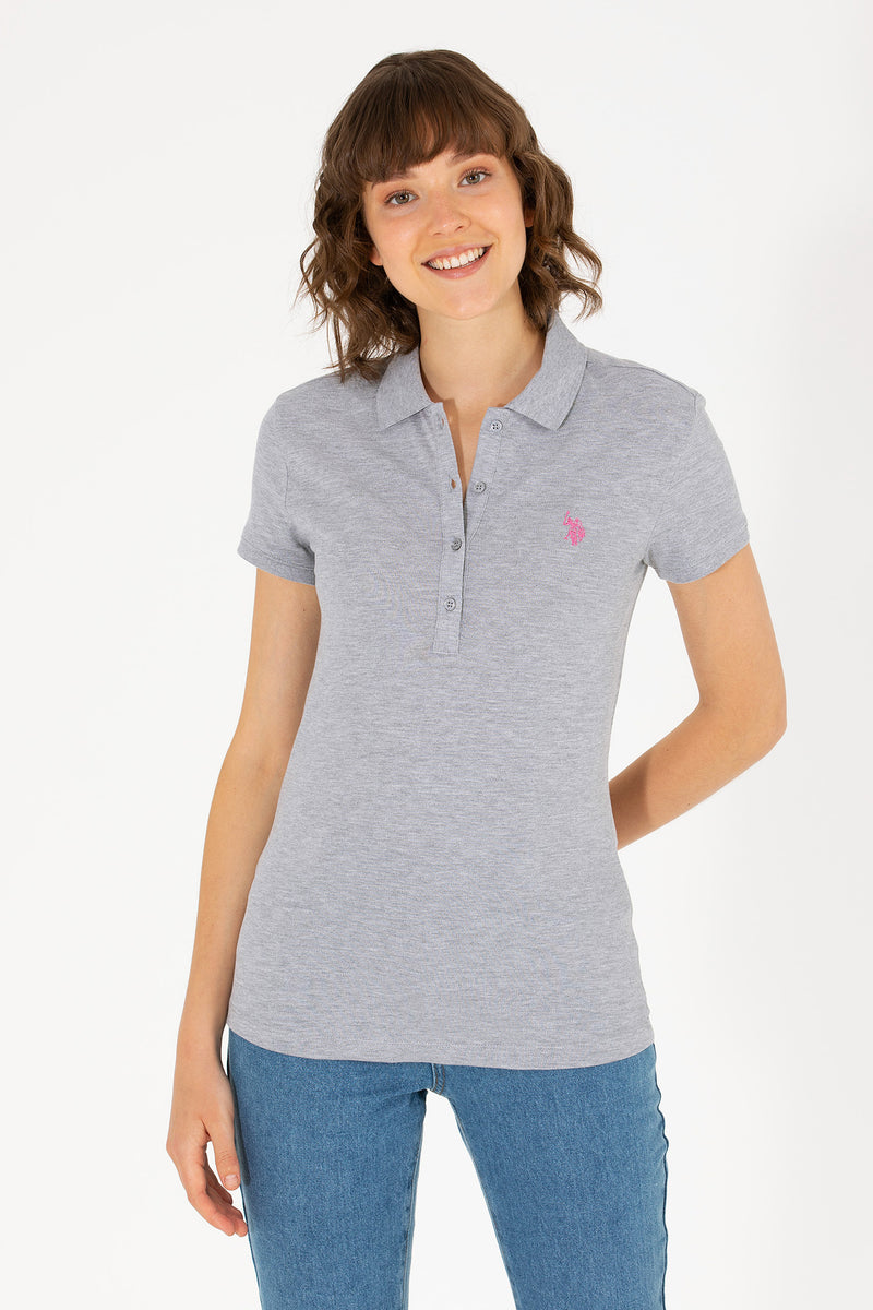 Tricou Polo Slim fit cu broderie logo