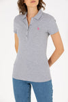 Tricou Polo Slim fit cu broderie logo