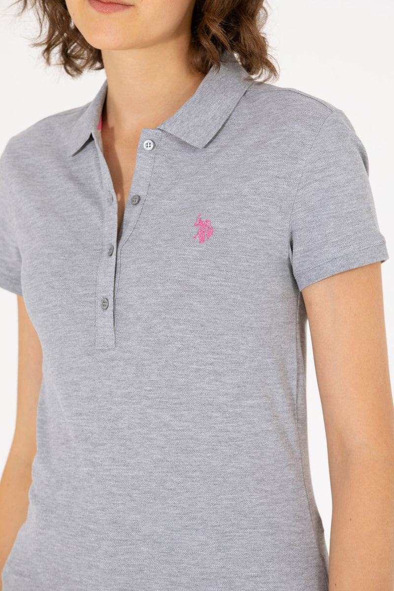 Tricou Polo Slim fit cu broderie logo