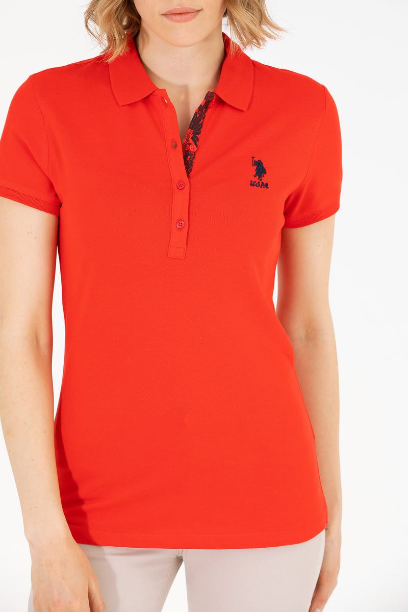 Tricou Polo Slim fit cu broderie logo