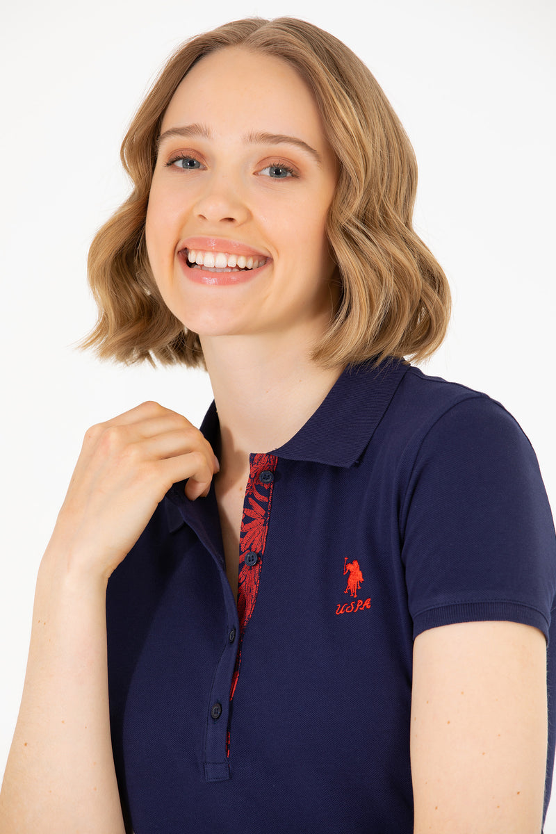 Tricou Polo Slim fit cu broderie logo