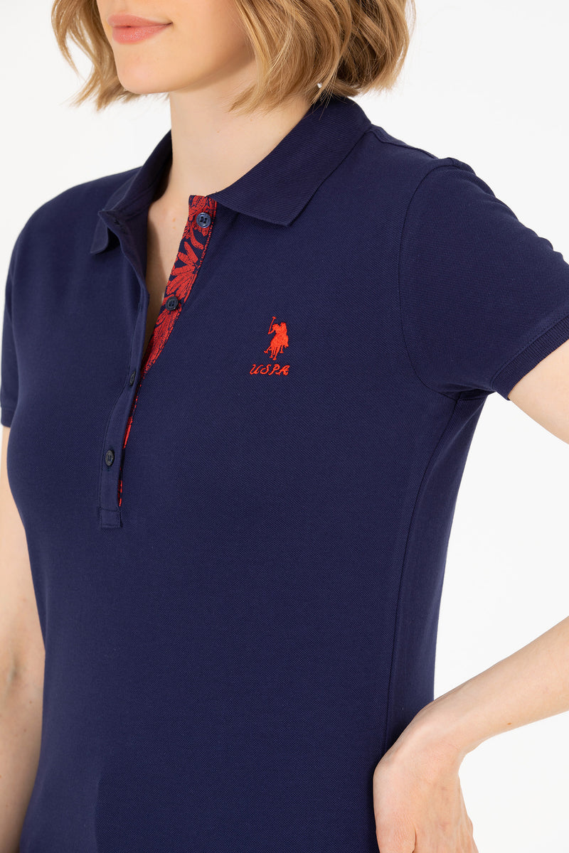 Tricou Polo Slim fit cu broderie logo