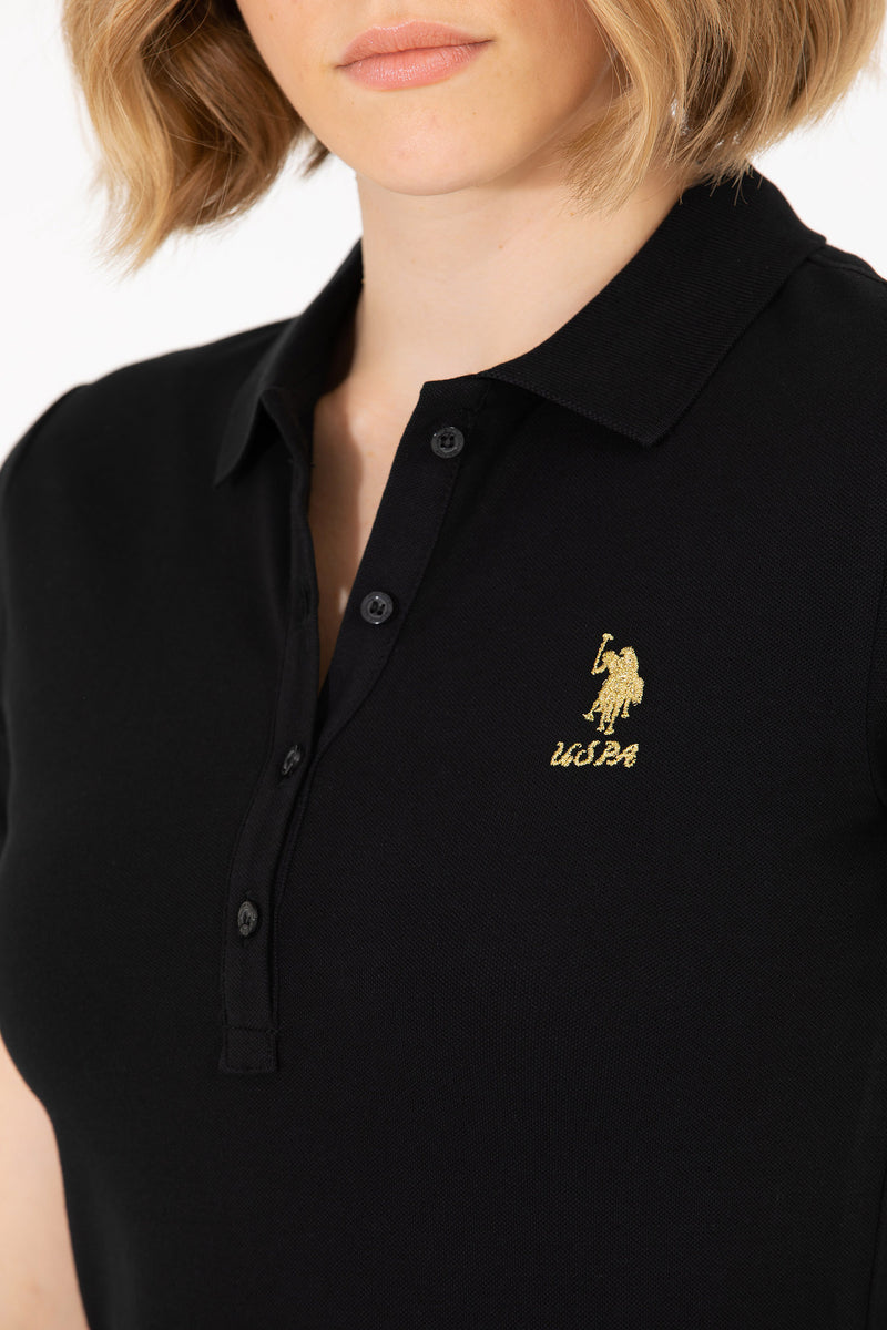 Tricou Polo Slim fit cu broderie logo