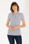 Tricou Polo Slim fit cu broderie logo