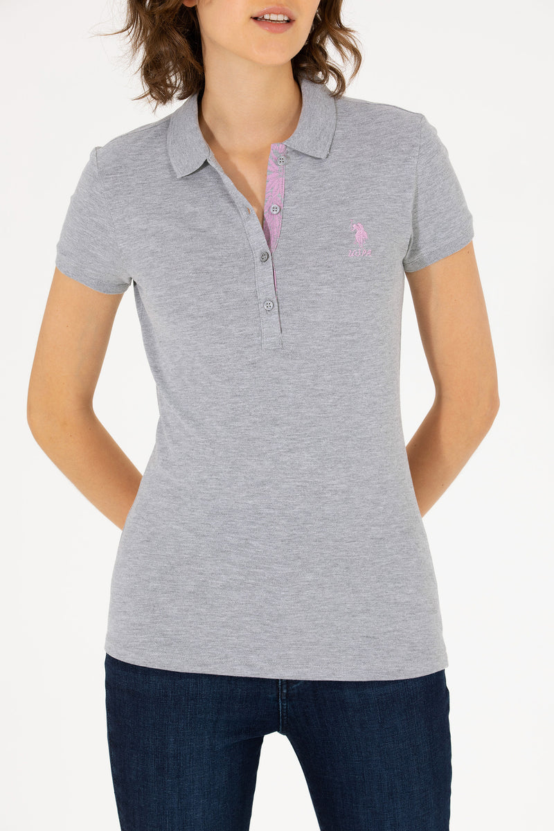 Tricou Polo Slim fit cu broderie logo