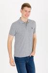 Tricou Polo Slim fit uni de bumbac