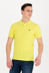 Tricou Polo Slim fit uni de bumbac