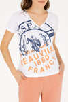 Tricou bumbac cu imprimeu text