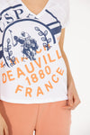 Tricou bumbac cu imprimeu text