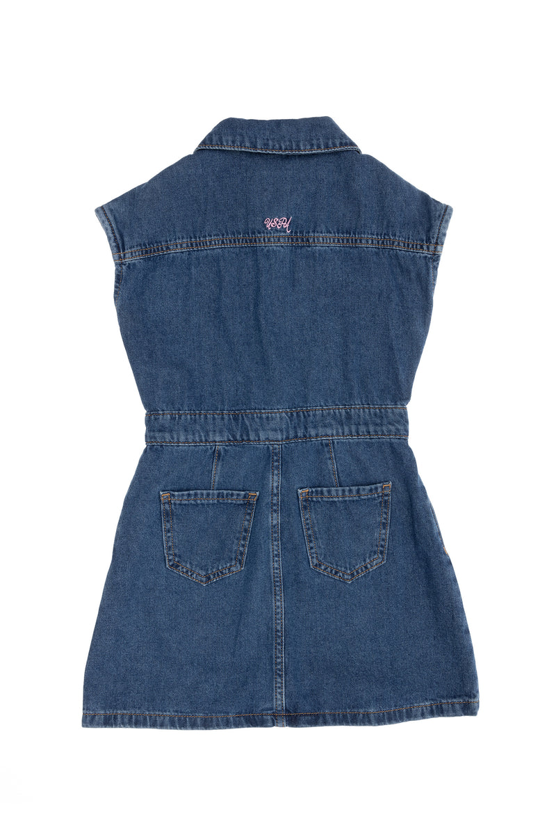 Rochie mini din denim