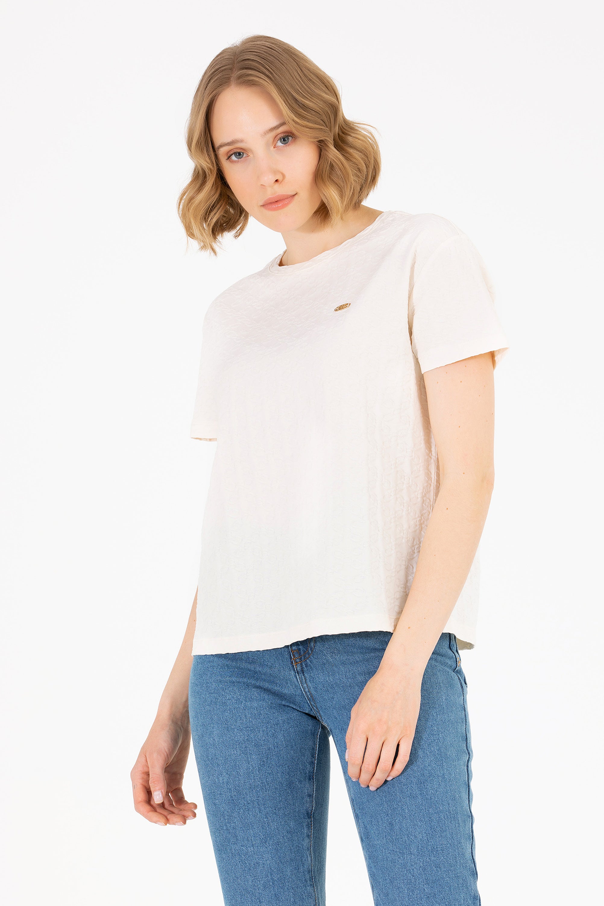 Tricou Oversize cu model uni