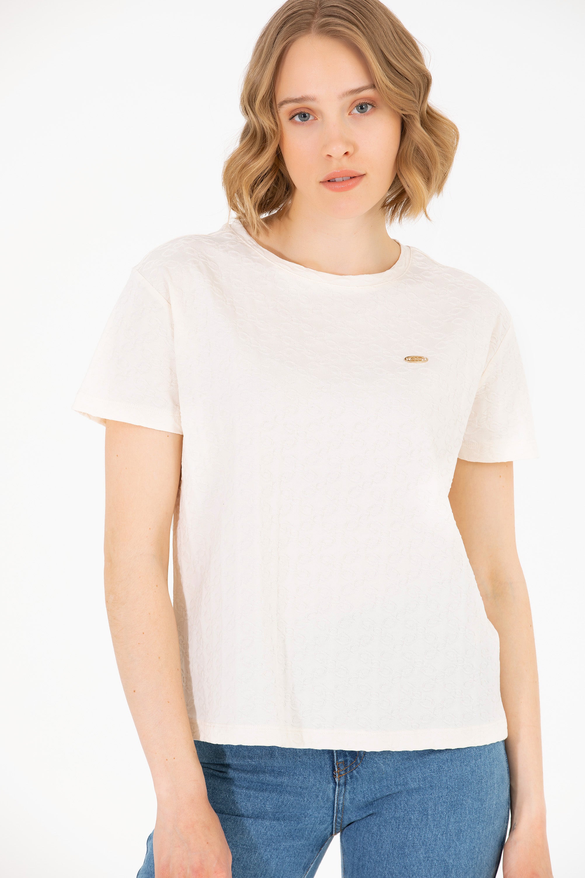 Tricou Oversize cu model uni