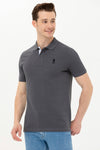 Tricou Polo Regular fit cu imprimeu logo