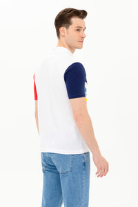 Tricou polo regular fit de bumbac