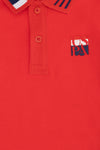 Tricou Polo de bumbac cu imprimeu logo