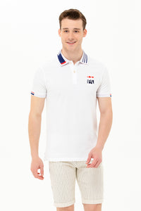 Tricou Polo de bumbac cu imprimeu logo