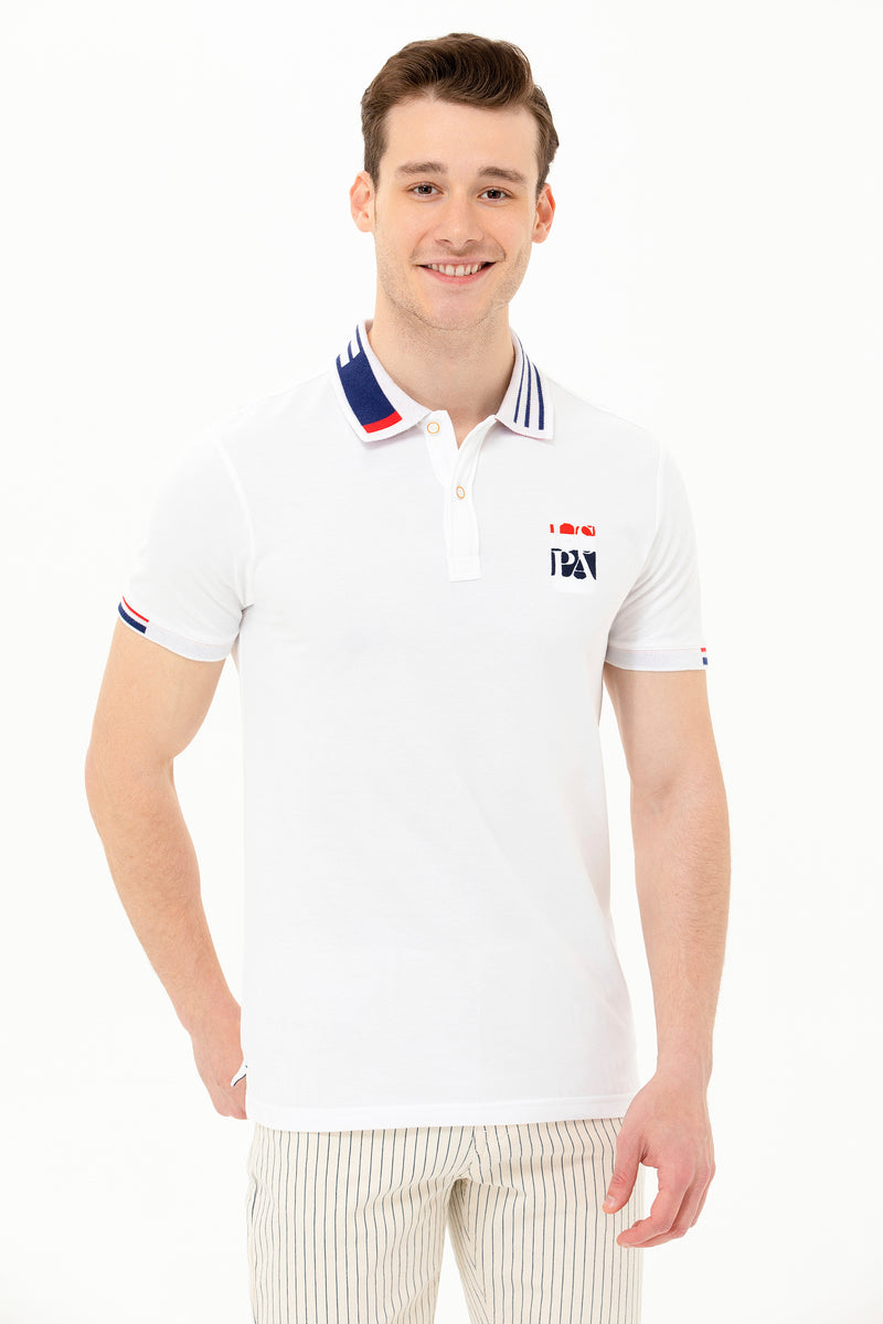 Tricou Polo de bumbac cu imprimeu logo