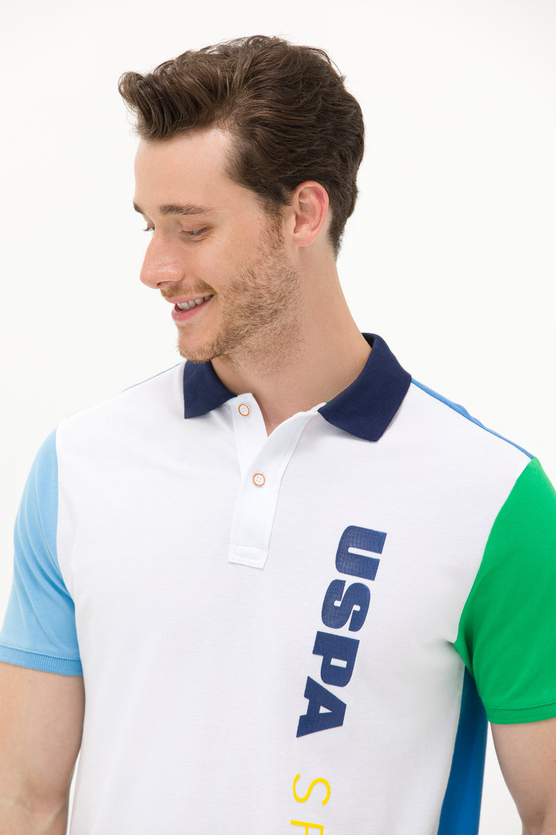 Tricou Polo de bumbac cu imprimeu logo