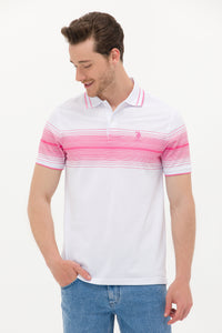 Tricou Polo cu dungi