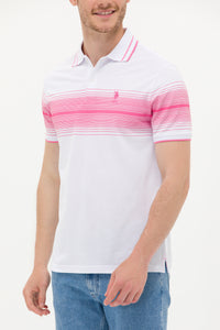 Tricou Polo cu dungi