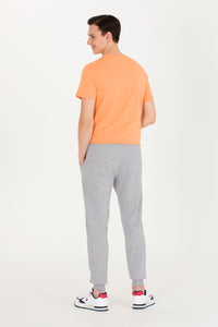 Pantaloni de trening Slim fit din amestec de bumbac