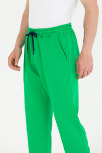 Pantaloni de trening uni conici