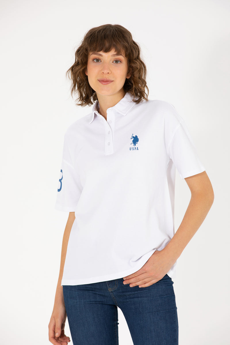 Tricou Polo Regulat fit cu imprimeu logo