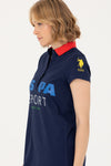 Rochie Polo cu imprimeu logo