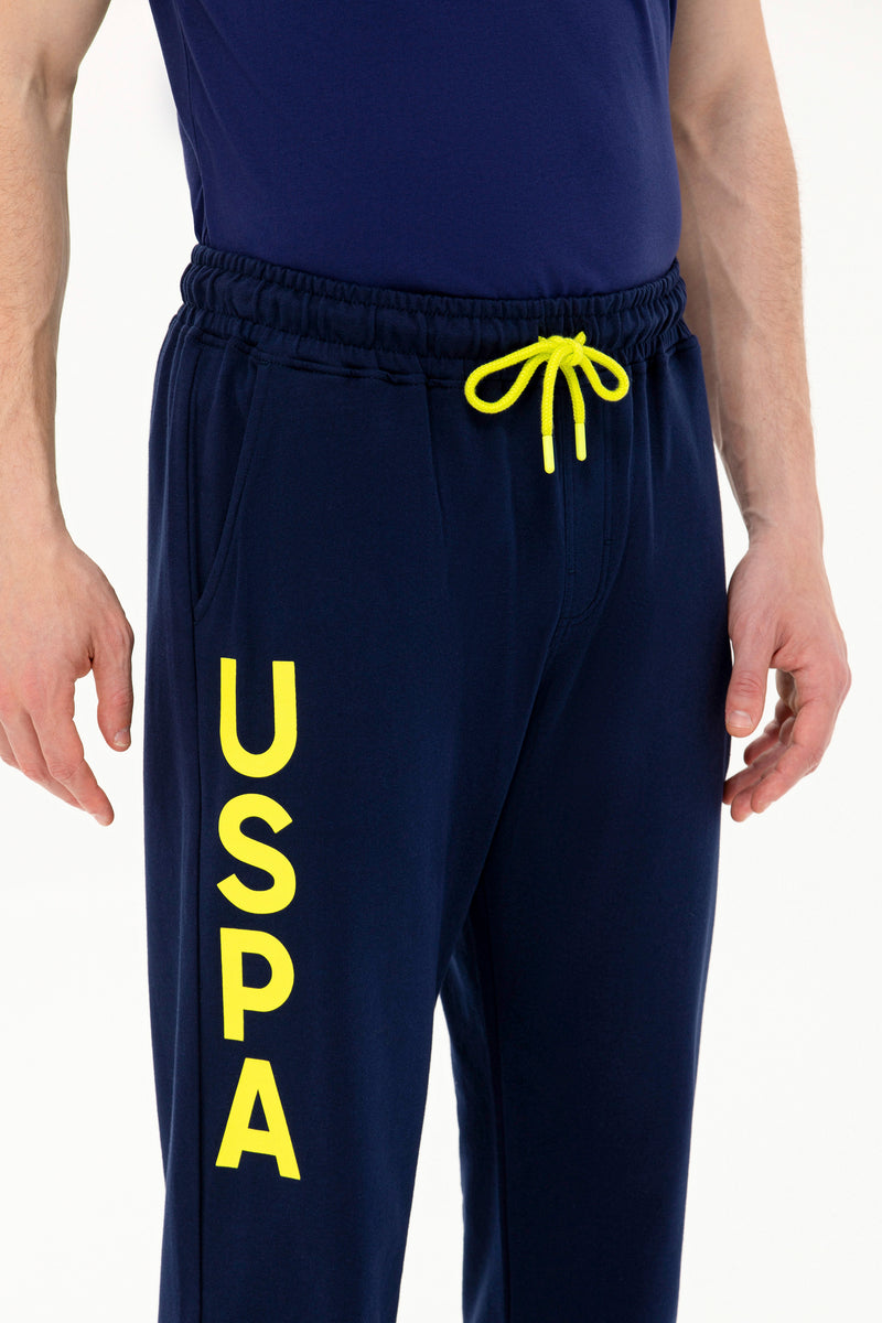 Pantaloni de trening cu imprimeu logo