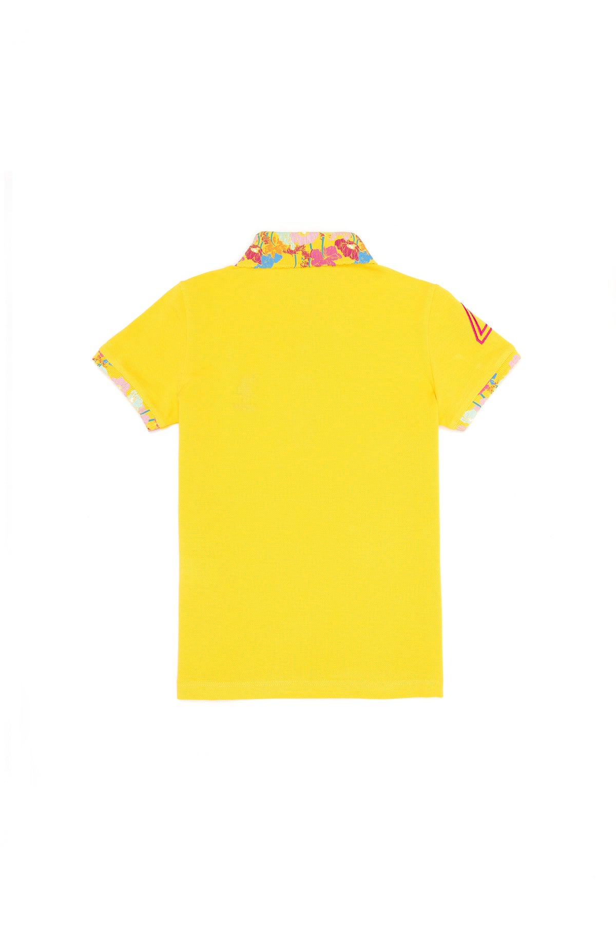 Tricou Polo cu model floral