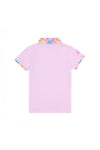 Tricou Polo cu model floral