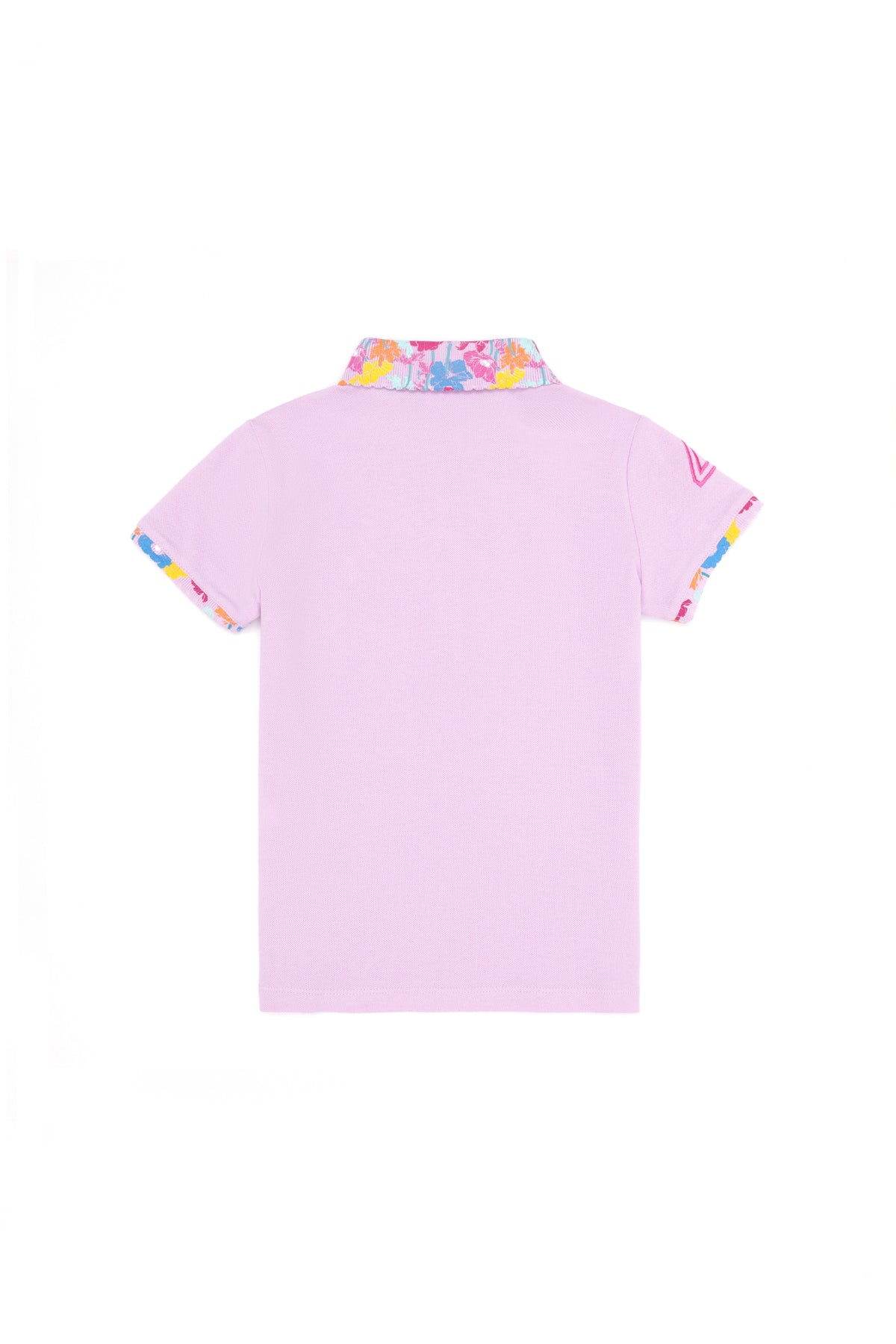 Tricou Polo cu model floral