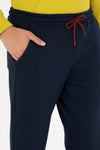 Pantaloni de trening uni cu logo