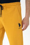 Pantaloni de trening uni cu logo